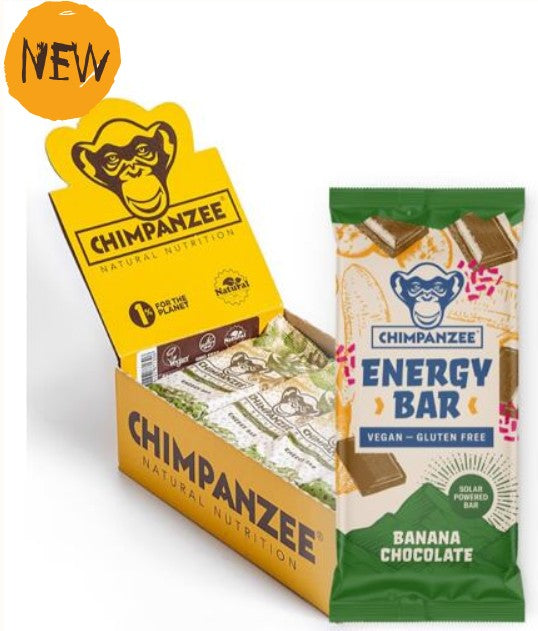 Chimpanzee Energy Bar Banana Chocolate - Peak Pioneers