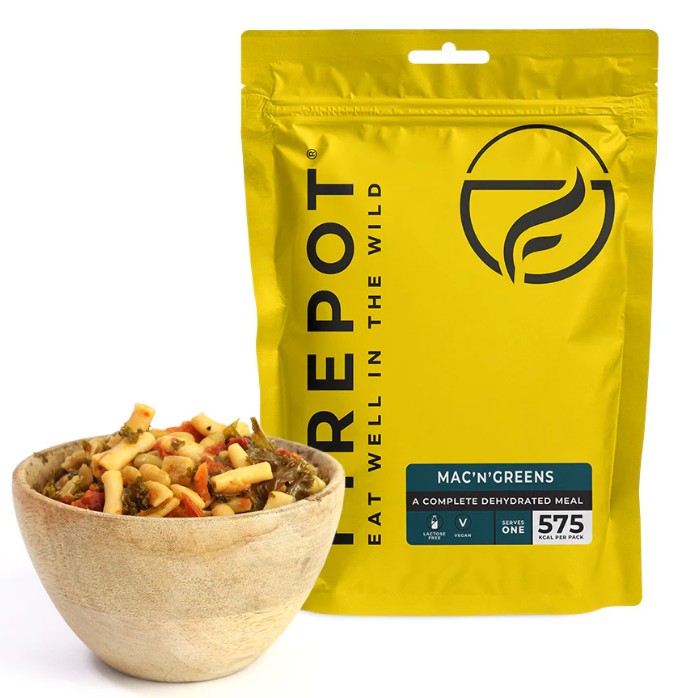 Firepot Mac'n' Greens 135g - Peak Pioneers