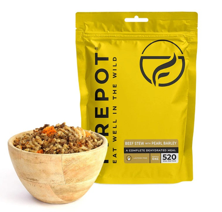 Firepot Runderstoofpot Met Parelgerst 110g - Peak Pioneers