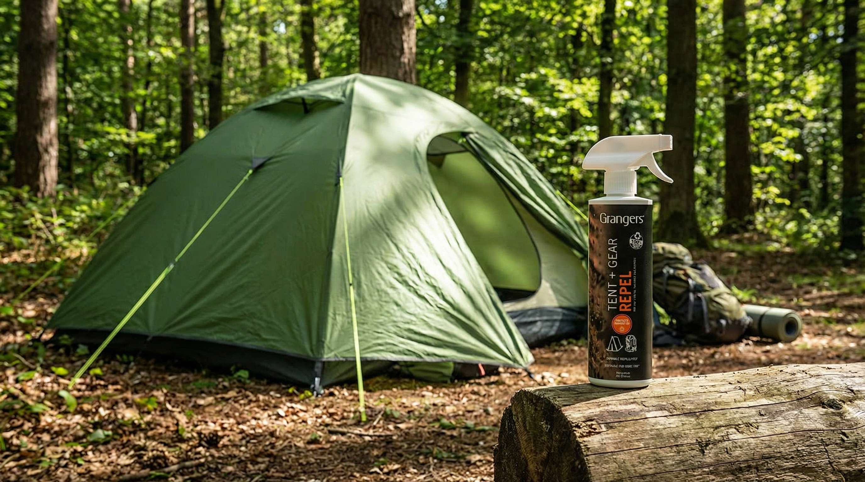 Grangers Tent + Gear Repel UV 500ML – Optimale bescherming voor je outdooruitrusting Peak Pioneers