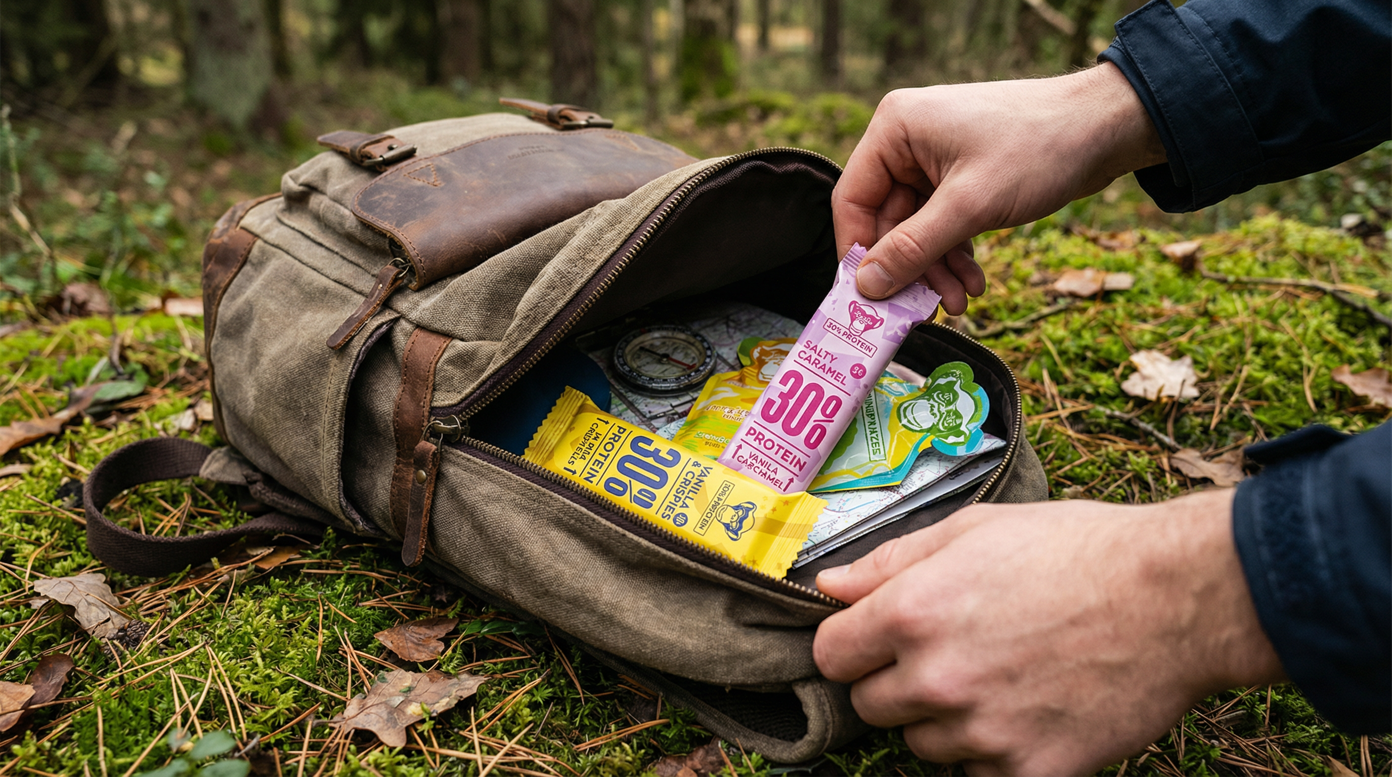 Beste voeding voor tijdens een lange hike Peak Pioneers