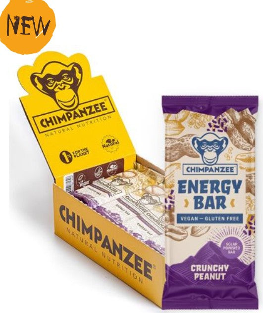Chimpanzee Energy Bar Crunchy Peanut - Peak Pioneers