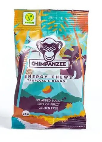 Chimpanzee Energy Chews Tropical & Mango - Peak Pioneers
