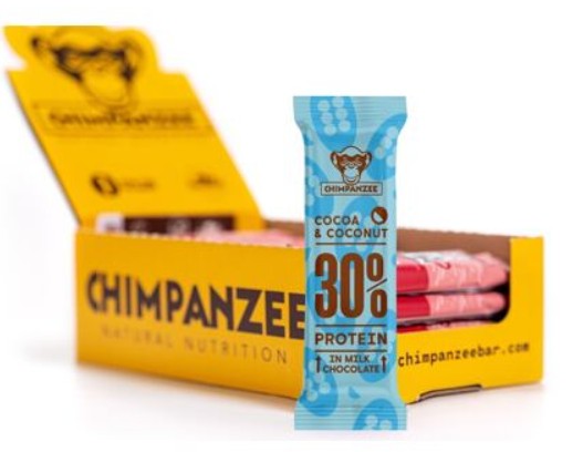 Chimpanzee Protein Bar Cacao & Coconut - Peak Pioneers