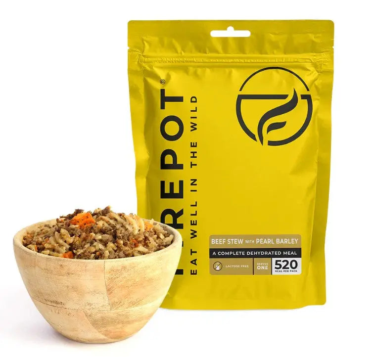 Firepot Runderstoofpot Met Parelgerst 110g - Peak Pioneers